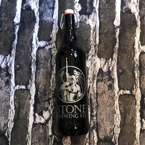Stone Brewing Growler Bottle with Ceramic Top